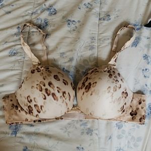 Vs push up bra leopard size 36B
